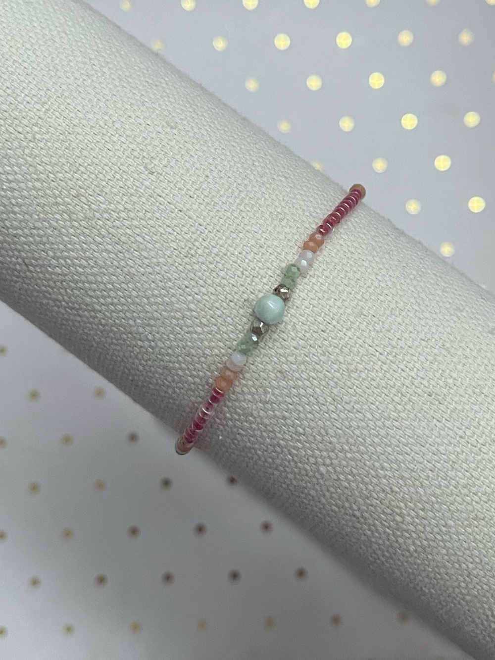 Handmade Beaded Adjustable Bracelet
